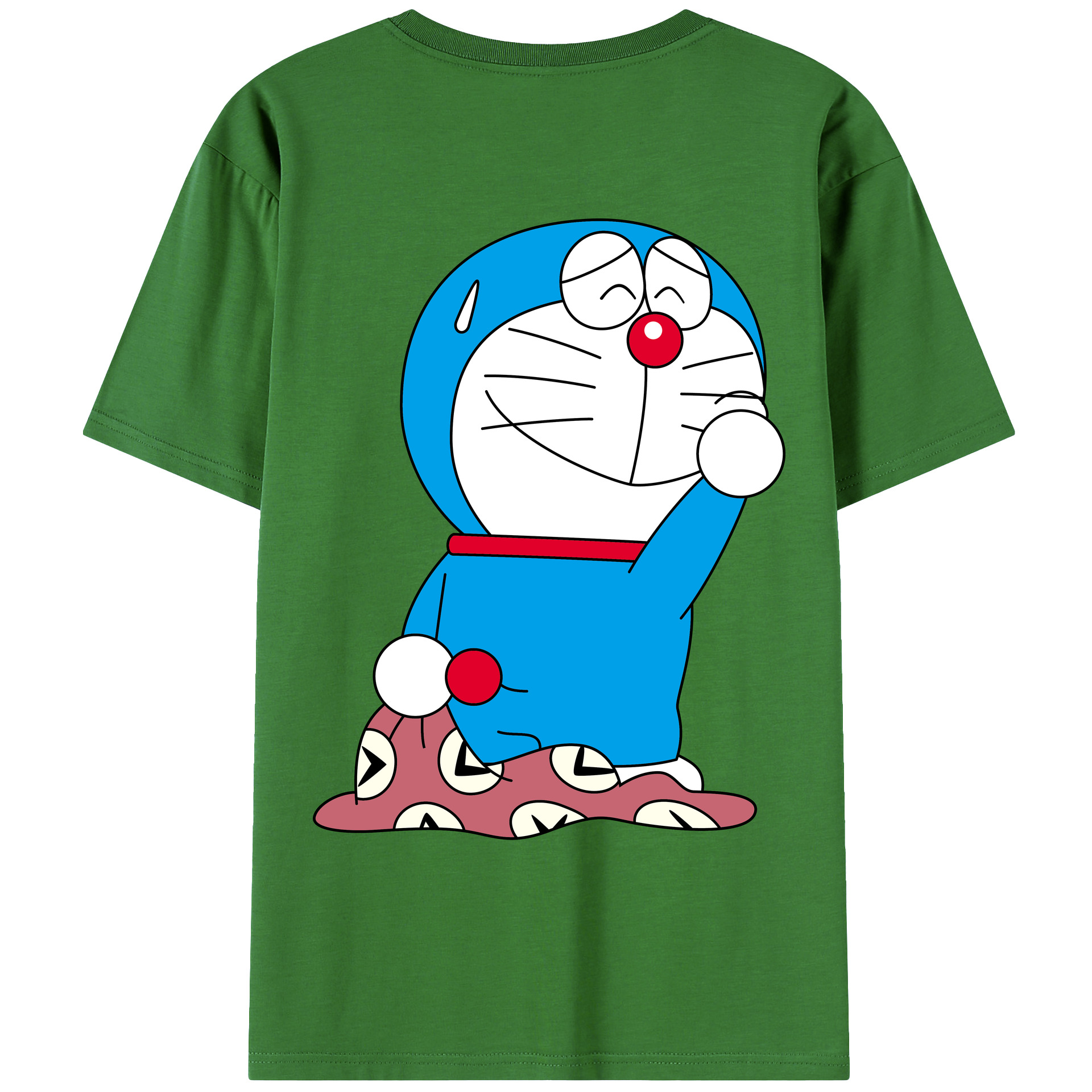 （画像用） ドラえもん Doraemon レディース半袖Tシャツ(バックプリント)